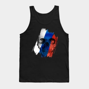 Russian flag Tank Top